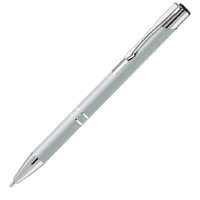 Ручка шариковая Legend Soft Touch Requis, серебристая