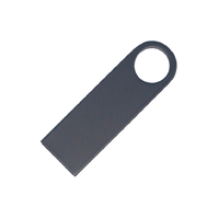 Флеш накопитель USB 2.0 Ring 16GB, металл, серый
