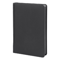 Ежедневник полудатированный Classic Soft А5, серый, в твердой обложке с поролоном