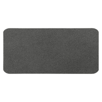 Шеврон Rectangle NUBA размер 60*30 мм, темно-серый, со скругленными углами