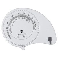 Рулетка Tools Weight, 1,5 метра, белая, пластиковая, с мягкой лентой