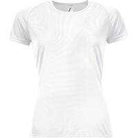 Футболка женская Sporty Women 140 белая, размер XS