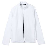 Куртка флисовая унисекс Manakin, белая, размер XS/S