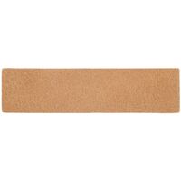 Лейбл кожаный Pasek, S, бежевый
