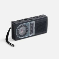 Bluetooth-колонка с радио Comradio, черная