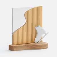 Стела Bravura, золотистая c 3D-элементами