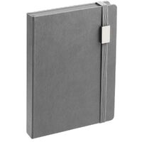 Ежедневник New Factor Metal, серый