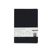 Скетчбук «Sketch & Art» 150 г/м2, soft-touch, черный