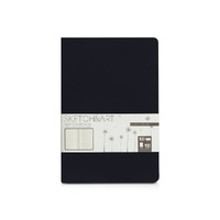 Скетчбук «Sketch & Art» 100 г/м2, soft-touch, черный