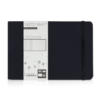 Скетчбук «Sketch & Art» 180 г/м2, soft-touch, черный