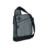 Сумка «Graphite» для планшета, 600D, серый/черный