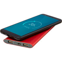 Внешний беспроводной аккумулятор «Juice», 8000 mAh, красный