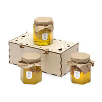 Подарочный набор «Trio honey», натуральный
