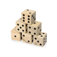 Деревянная игра в кости, XL "Dice", натуральный