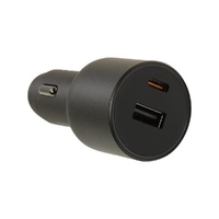 Устройство зарядное автомобильное «Xiaomi 67W Car Charger (USB-A + Type-C)», черный