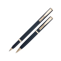 Набор «Pen and Pen»: ручка шариковая, ручка-роллер, черный
