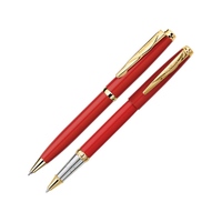 Набор «Pen and Pen»: ручка шариковая, ручка-роллер, красный