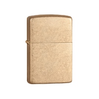 Зажигалка ZIPPO Armor™с покрытием Tumbled Brass, золотистый