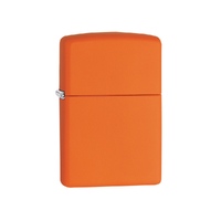 Зажигалка ZIPPO Classic с покрытием Orange Matte, оранжевый