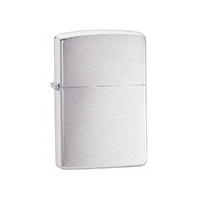 Зажигалка ZIPPO Classic с покрытием Brushed Chrome, серебристый