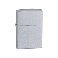 Зажигалка ZIPPO Classic с покрытием Satin Chrome™, серебристый