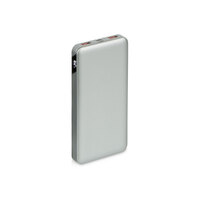 Портативный внешний аккумулятор «MFX», 10000 mAh, серебристый