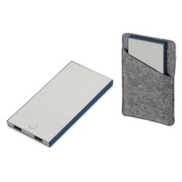 Внешний аккумулятор «NEO NS100B», 10000mAh, серый/синий