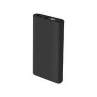 Внешний аккумулятор «Terra Pro» с QC/PD, 10000 mAh, черный