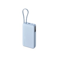 Внешний аккумулятор со встроенным кабелем Xiaomi 67W Power Bank (Integrated Cable), 20000 мАч, голубой