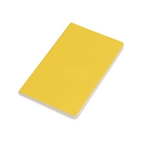 Блокнот А5 «Softy» soft-touch, желтый