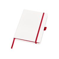 Блокнот A5 «ColorNote White», белый/красный