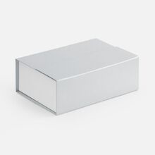 Коробка Bicolor Case, белая с серым