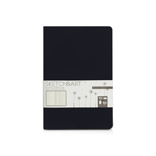 Скетчбук «Sketch & Art» 100 г/м2, soft-touch, черный