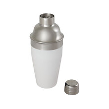 Шейкер для коктейлей «Gaudie», белый, серебристый
