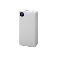 Внешний аккумулятор «Mild Pro» c быстрой зарядкой QC/PD, soft-touch, 20 000 mAh, белый