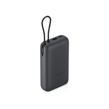 Внешний аккумулятор с встроенным кабелем Xiaomi Power Bank (Integrated Cable), 20000 мАч, темно-серый