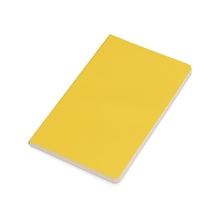 Блокнот А5 «Softy» soft-touch, желтый
