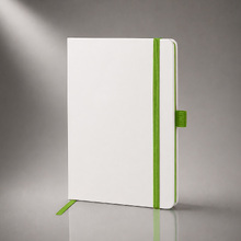 Блокнот A5 «ColorNote White», белый/зеленое яблоко