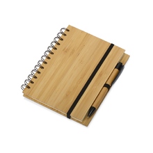Блокнот «Bamboo tree» с ручкой, бежевый