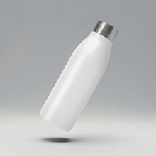 Вакуумная термобутылка «Brottle» c медной изоляцией, тубус, 600 мл, белый