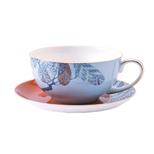 Набор чашка и блюдце «TEA SET TRO», голубой