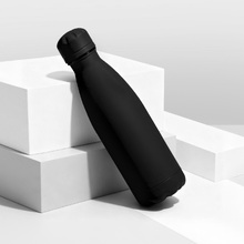 Вакуумная термобутылка «Vacuum bottle C1», soft touch, 500 мл, черный