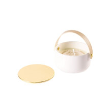 Свеча Valerie Concept, белый/бежевый