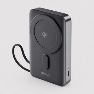 Внешний АКБ NRG MageSafe QI2 10000 мА-ч, 15Вт QI