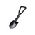 Лопата складная Multi Shovel Pro в чехле, чёрная
