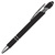 Ручка шариковая, Star Soft Touch Shiny Silver Requis, черная