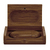 Флеш накопитель USB 2.0 Maple BOX в футляре, орех, дерево/дерево, 32 Gb