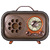 Ретро радио в стиле радиолы, диапазон частот  AM FM SW, USB, Bluetooth, Heritage Memories, со светодиодной подсветкой, цвет коричневый