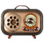 Ретро радио в стиле радиолы, диапазон частот  AM FM SW, USB, Bluetooth, Heritage Memories, со светодиодной подсветкой, цвет светло-коричневый