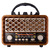 Ретро радио в стиле радиолы, диапазон частот  AM FM SW, USB, Bluetooth, Heritage Timeless, цвет светло-коричневый
